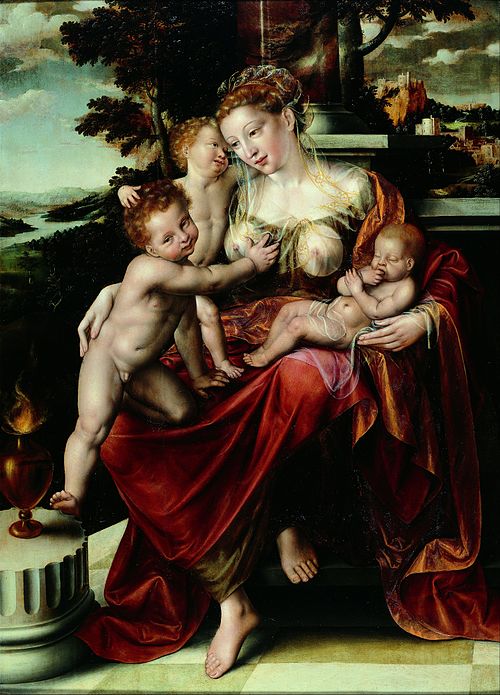 Charity, 1549, Jan Matsys