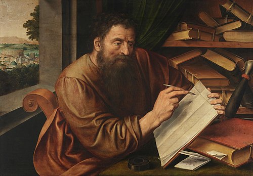 The apostle Paul, 1565, Jan Matsys