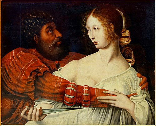 Tarquin et Lucrèce, 1600, Jan Matsys