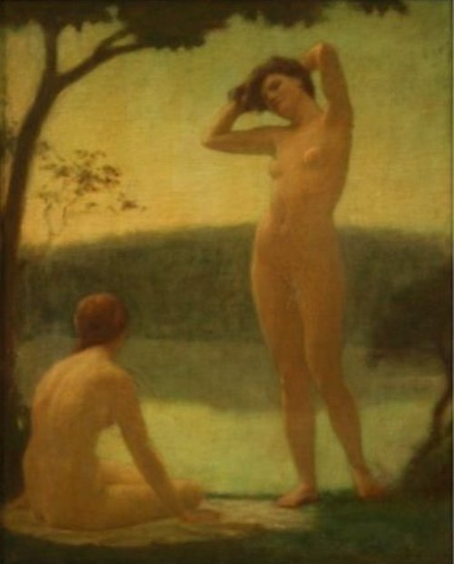 The Bathers, 1909, Milton Herbert Bancroft