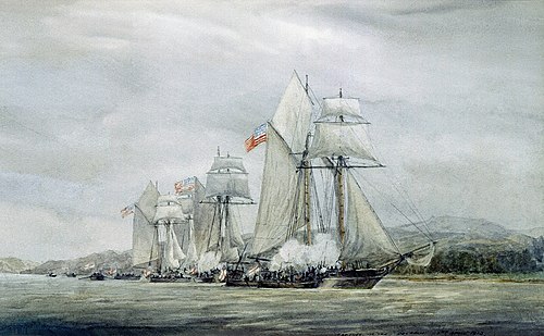 Capture of the Dolphin, 3rd April 1813, , Irwin John David Bevan
