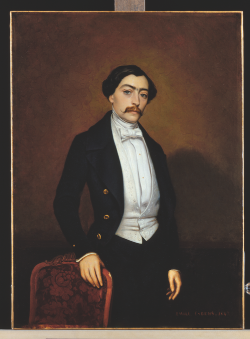 Portrait de Pierre Maury, 1847, Emile-Etienne Esbens