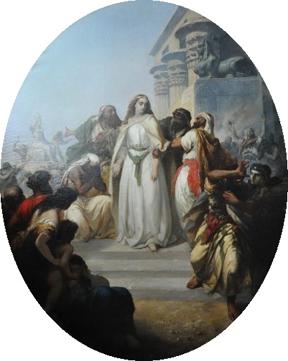 Sainte Suzanne chez les infidèles, 1857, Peter Rudolf Karl Herbsthoffer
