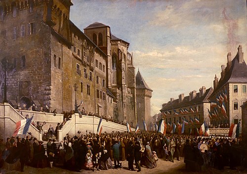 La votation en 1860, 1890, Louis Houssot