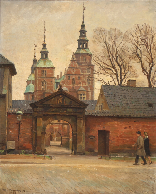 Rosenborg Castle, 1930, Axel Johansen
