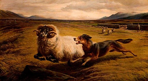 Hard Chase, 1887, Charles Jones