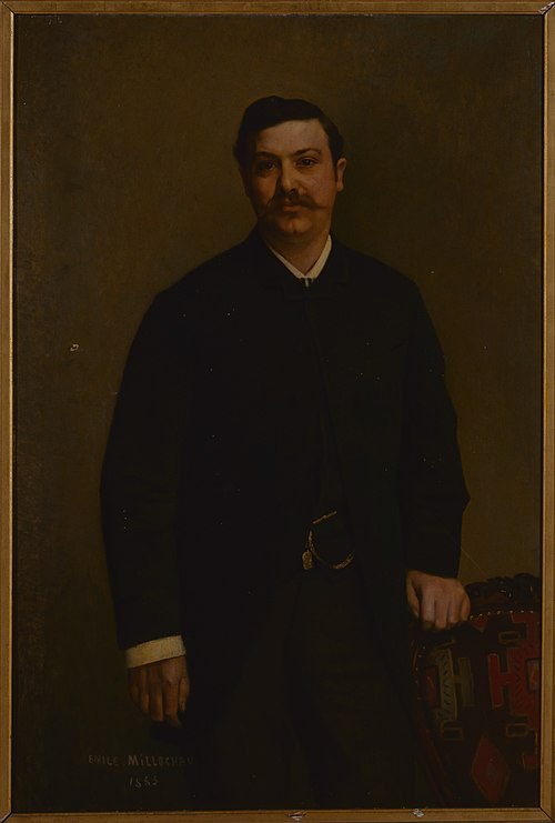 Portrait of Charles Baratoux, , Joseph-Emile Millocheau
