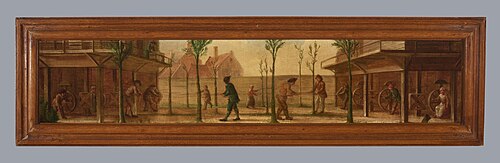 Lijnbaan of touwslagerij, 1784, 1784, Gerrit van den Heuvel