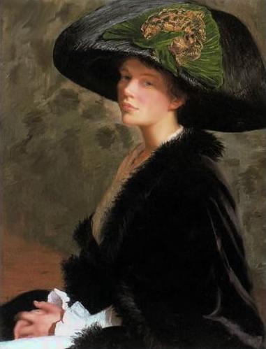 The Green Hat, 1913, Lilla Cabot Perry