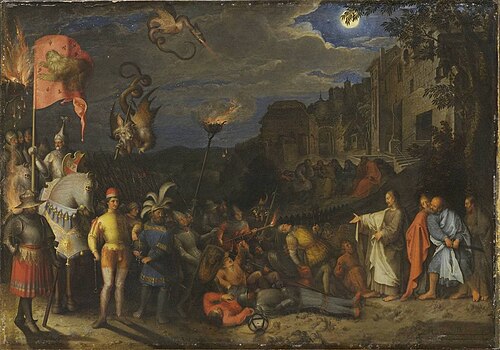The arrest of Christ, 1633, Johann Georg Fischer