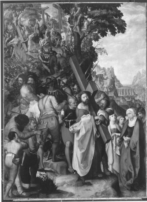Kreuztragung Christi, , Johann Georg Fischer