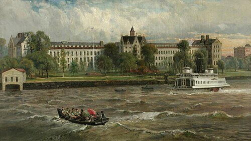 The Work House on Blackwell's Island, 1890, Andrew W. Melrose