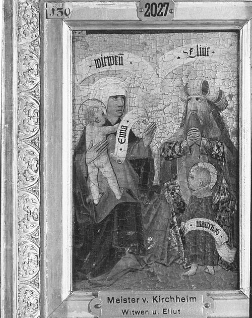 Witwen and Eliut with Emira and Maternus, 1500, Master of Kirchheim