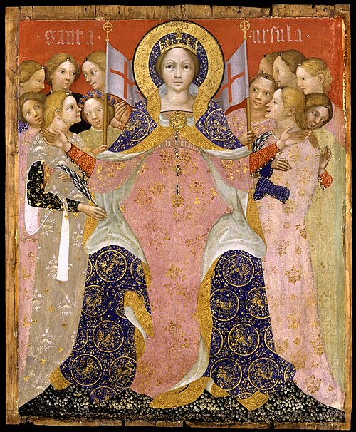 St Ursula, 1410, Nicolò di Pietro