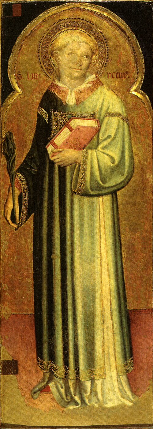 Saint Lawrence., 1413, Nicolò di Pietro