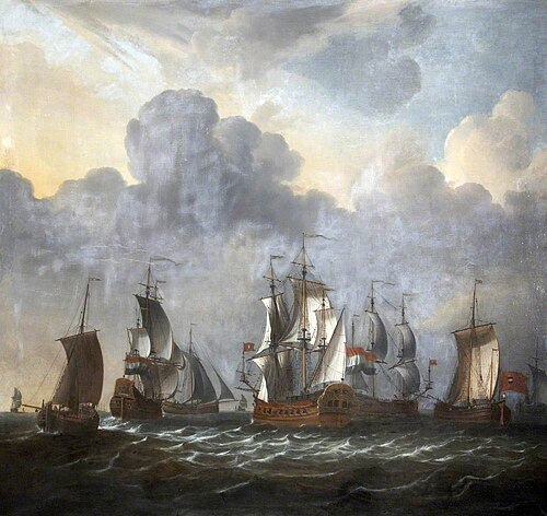 Large Seascape, , Willem van de Velde the Younge