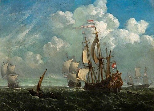 Fresh Gale, , Willem van de Velde the Younge