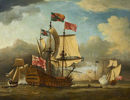 HMS Britannia and other vessels, , Willem van de Velde the Younge