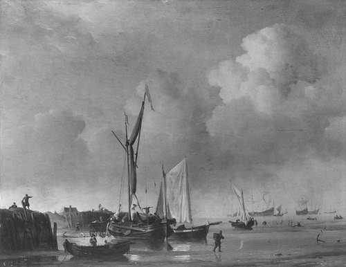 Coastal Scene, 1653, Willem van de Velde the Younge