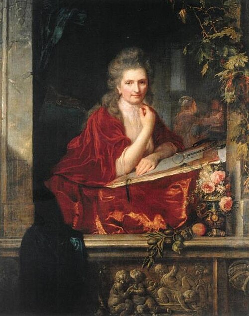 Autoportrait, 1776, Willem Van de Velde le Jeune