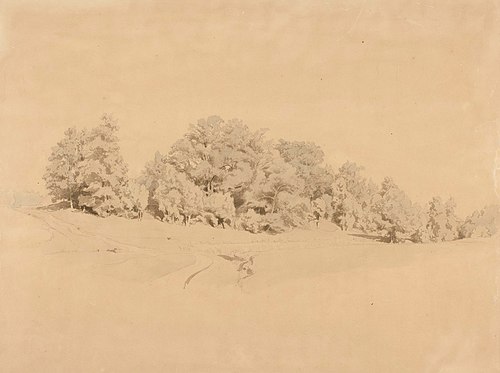 Landscape, 1854, Werner Holmberg