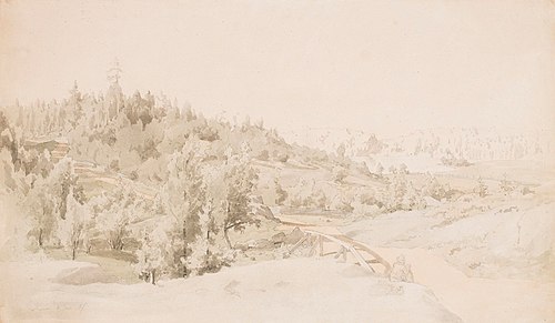 Landscape, Kuru, 1857, Werner Holmberg