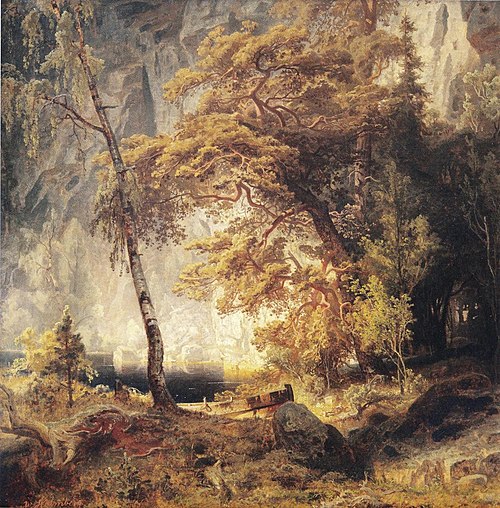 Motif from Toriseva, 1859, Werner Holmberg