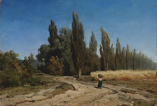 Poplar Alley, 1856, Werner Holmberg
