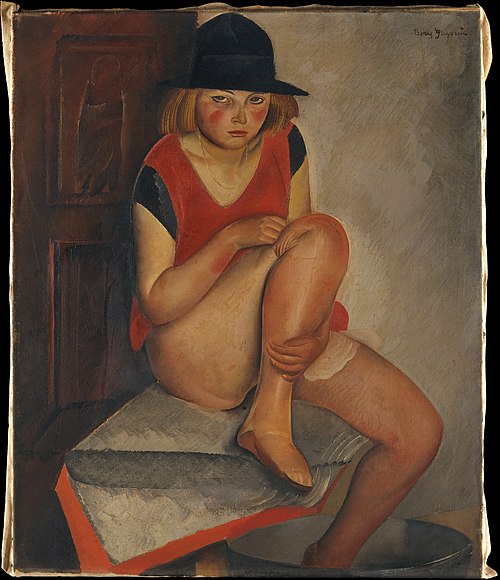 Le Modèle, 1926, Boris Grigoriev