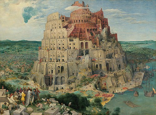 La Tour de Babel, 1563, Pieter Brueghel l'Ancien