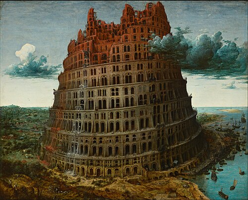 La Tour de Babel, 1568, Pieter Brueghel l'Ancien