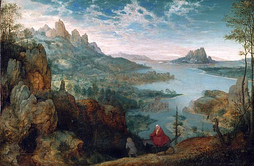 La Fuite en Égypte, 1563, Pieter Brueghel l'Ancien