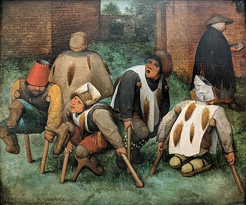 Les Mendiants, 1568, Pieter Brueghel l'Ancien