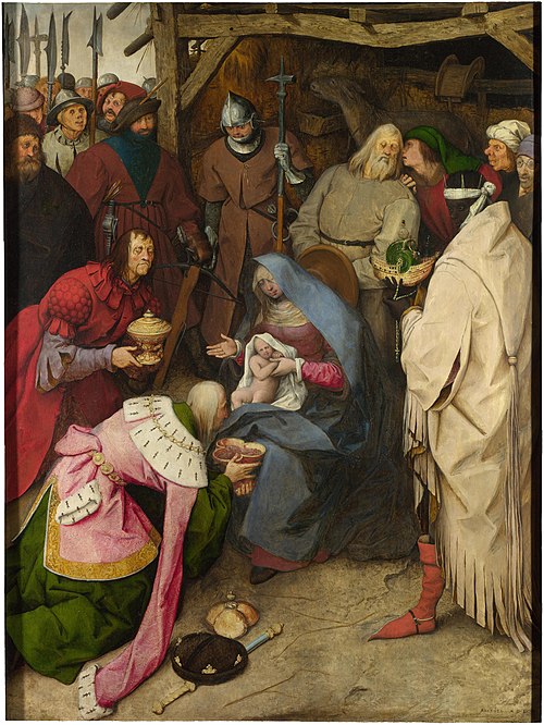 L'Adoration des mages, 1563, Pieter Brueghel l'Ancien