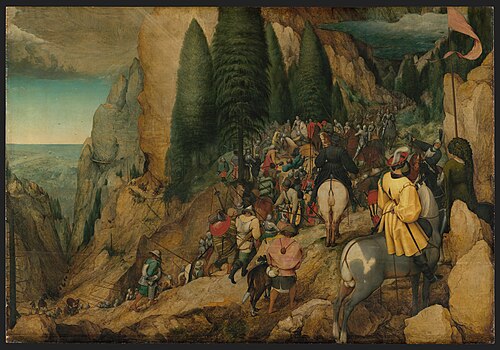 La Conversion de saint Paul, 1567, Pieter Brueghel l'Ancien