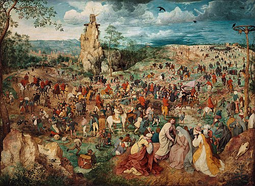 Le Portement de Croix, 1564, Pieter Brueghel l'Ancien