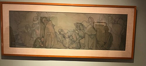 Nuestros Dioses (spanish) right panel, 1915, Saturnino Herrán