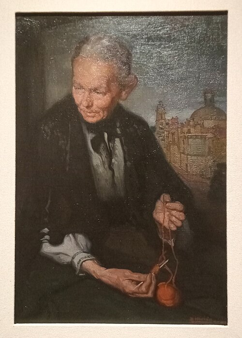 Viejecita, 1917, Saturnino Herrán