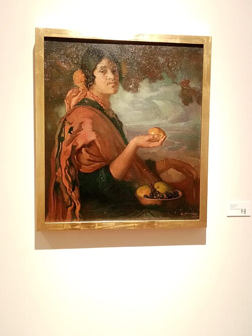La criolla del mango, 1916, Saturnino Herrán