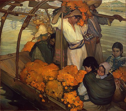 The offering, 1913, Saturnino Herrán