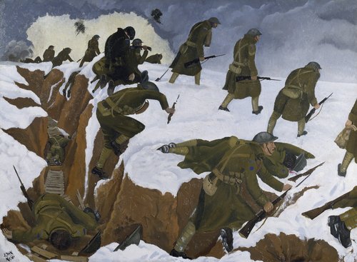 Over the Top, 1918, John Nash