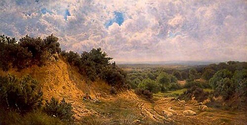 Old Sandpit, 1879, John Clayton Adams