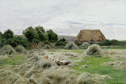 Hay Field, 1891, John Clayton Adams