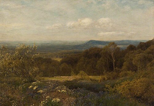 Surrey Flowers, 1897, John Clayton Adams