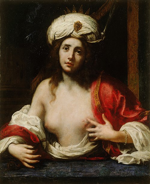 La Mort de Cléopâtre, 1650, Felice Ficherelli