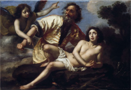 The Sacrifice of Isaac, 1640, Felice Ficherelli