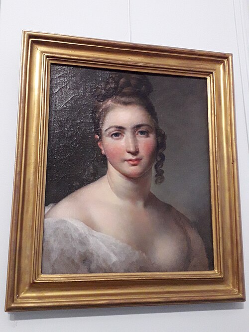 Portrait de jeune femme, , Anne-Louis Girodet