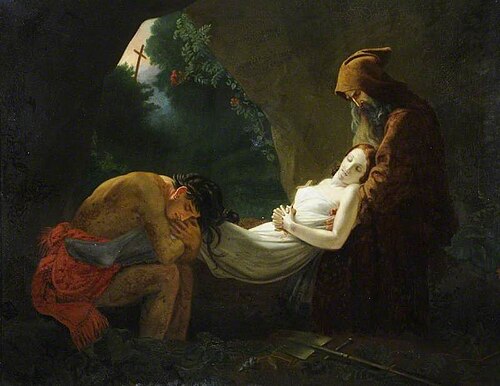 The Entombment of Atala, , Anne-Louis Girodet