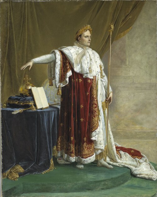 Napoléon 1er en costume de sacre, , Anne-Louis Girodet
