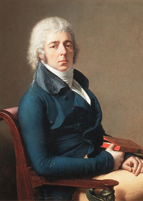Portrait du citoyen Bourgeon, 1800, Anne-Louis Girodet